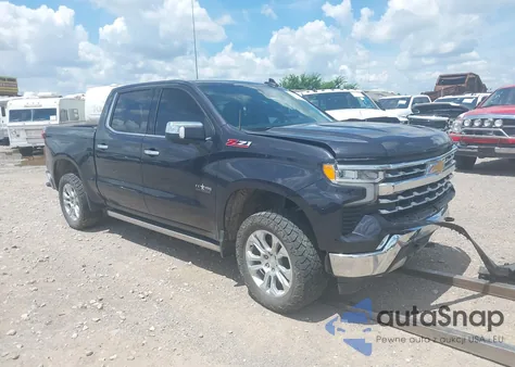 2022 Chevrolet Silverado 1500 4Wd Short Bed Ltz из США, поврежденный, VIN 1GCUDGED4NZ529514